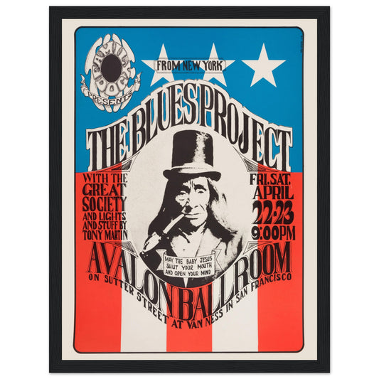 Relive the magic of The Blues Project with this vintage Aballon Room concert poster, capturing a legendary live performance of one of the most influential blues-rock bands of the 1960s. This high-quality print is perfect for blues fans, music collectors, and those who appreciate the timeless energy of live shows. Whether displayed in a music room, studio, or home bar, this Blues Project poster is a must-have for any vintage concert memorabilia collection. Order today and add this iconic piece of blues histo
