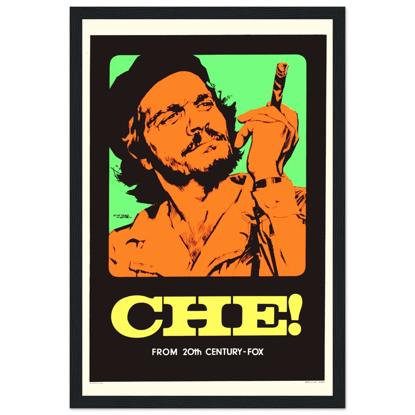 Celebrate the enduring legacy of Che Guevara with this vintage poster in a bold drawing style, capturing the iconic revolutionary's spirit. Known for his role in the Cuban Revolution and his timeless influence on political movements, this Che Guevara art is perfect for history enthusiasts, social justice advocates, or anyone interested in revolutionary symbolism. Whether displayed in a home office, living room, or dorm, this powerful image of Che Guevara will inspire change and action. Order now to own a pi