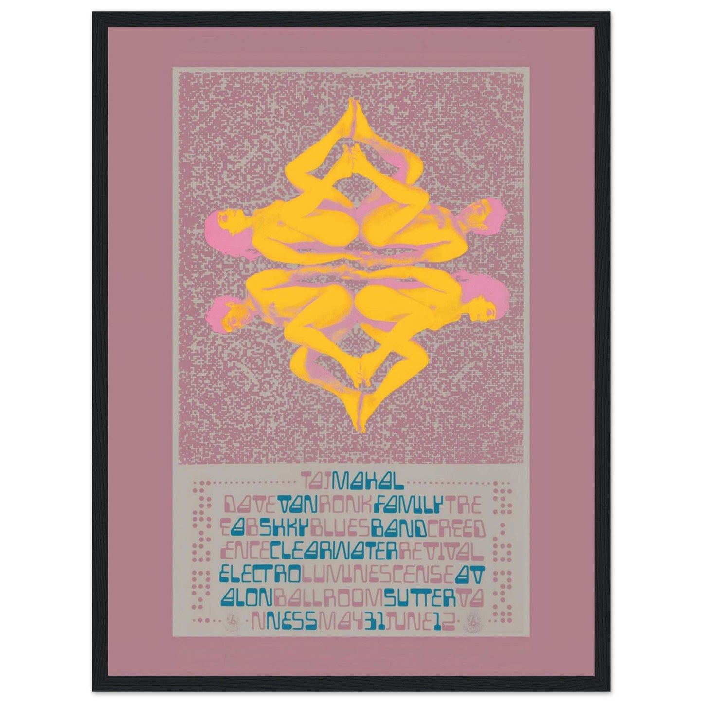 Own a piece of rock history! This 1968 Northern California Creedence Clearwater Revival concert poster is perfect for classic rock fans and collectors. Get yours today!