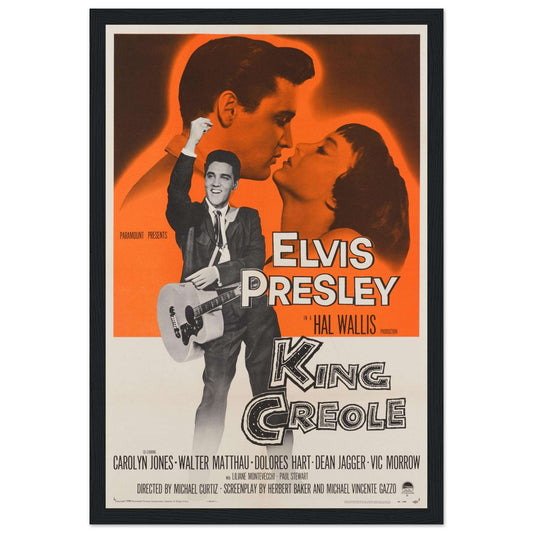 Celebrate Elvis Presley’s legendary performance in King Creole with this vintage movie poster, a tribute to the golden era of rock & roll and Hollywood cinema. Featuring iconic 1950s film artwork, this poster is perfect for Elvis fans, collectors of vintage movie posters, and rock & roll enthusiasts. Add a touch of retro charm and musical history to your space. Order now and own a piece of Elvis Presley’s cinematic legacy!