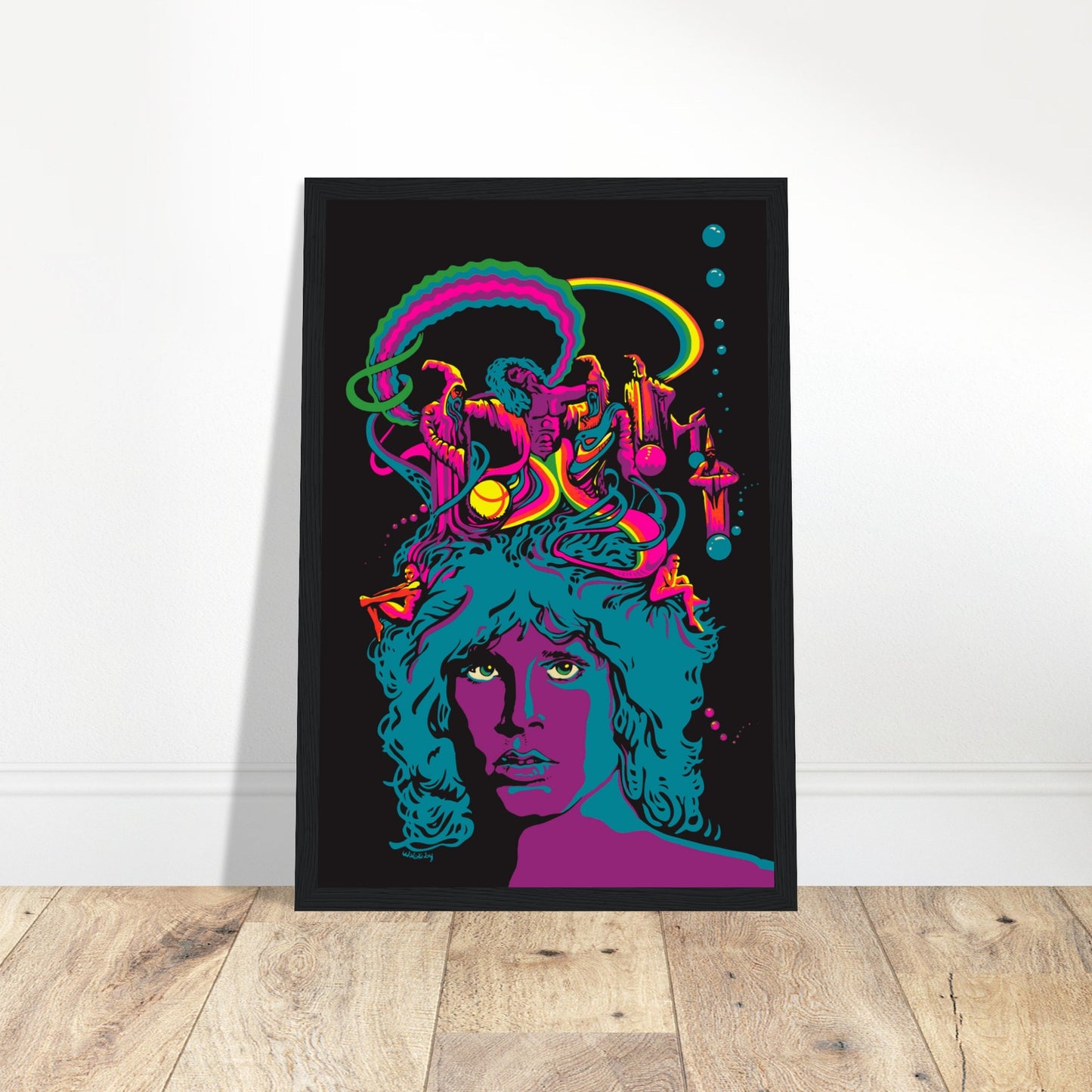 Iconic Jim Morrison poster featuring the legendary Doors frontman. Perfect for classic rock fans, vintage music decor, and collectors!
