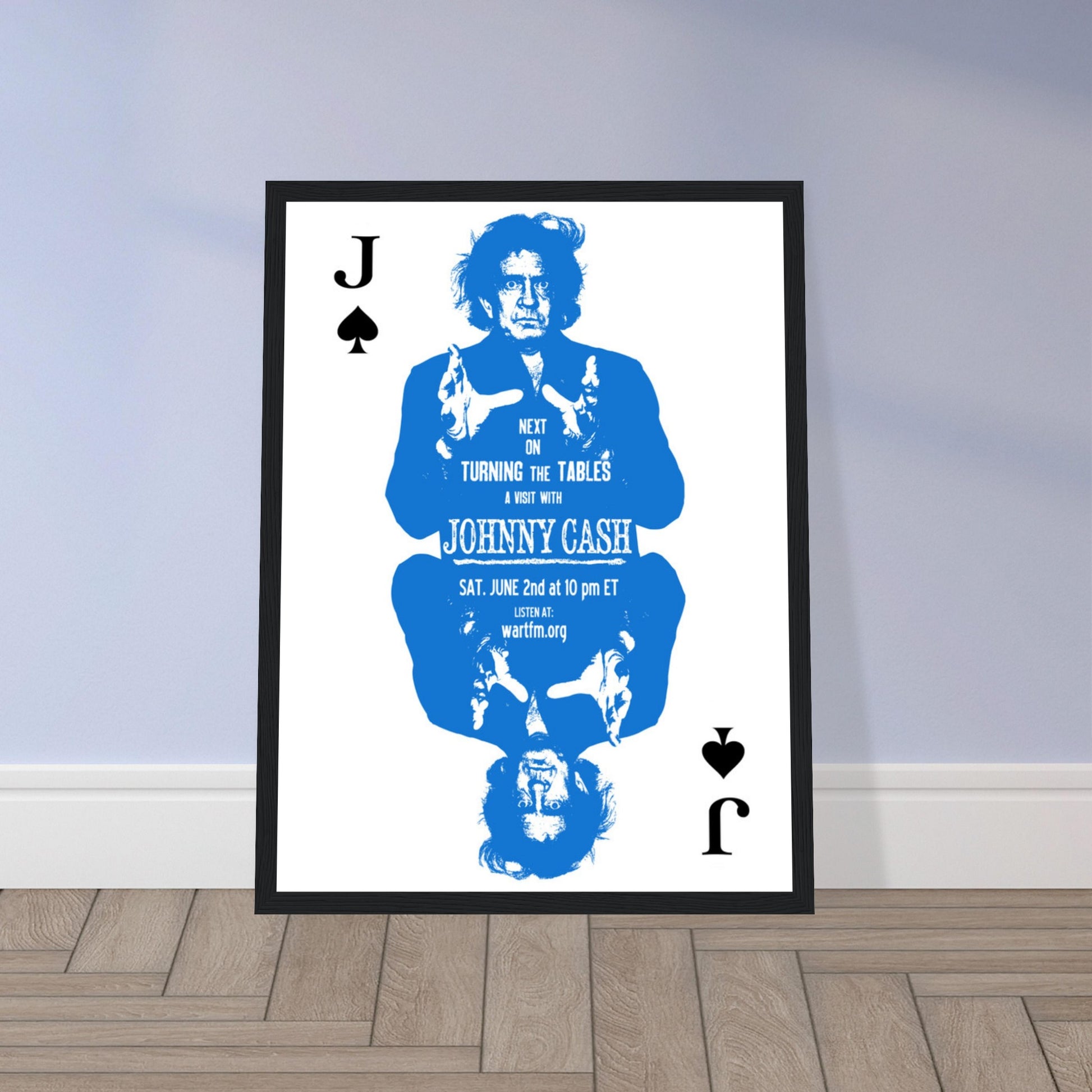 Iconic Johnny Cash poster, featuring vintage artwork of the Man in Black. Perfect for collectors, country music fans & retro decor. Shop now!