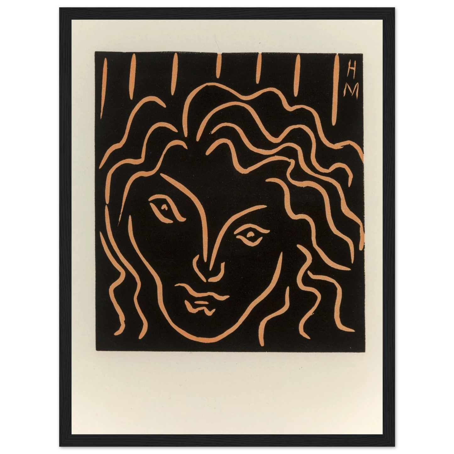This high-quality reproduction of Tête de Femme by Henri Matisse captures the essence of modern elegance through fluid, expressive linework. A perfect example of Matisse’s minimalist portraiture, this piece reduces the human face to its most essential and beautiful form. Printed on archival-grade paper, this poster print is ideal as wall art for contemporary spaces, Scandinavian-style interiors, or anyone drawn to French modernism and clean design. Whether you're a fan of fine art, minimalist aesthetics, or
