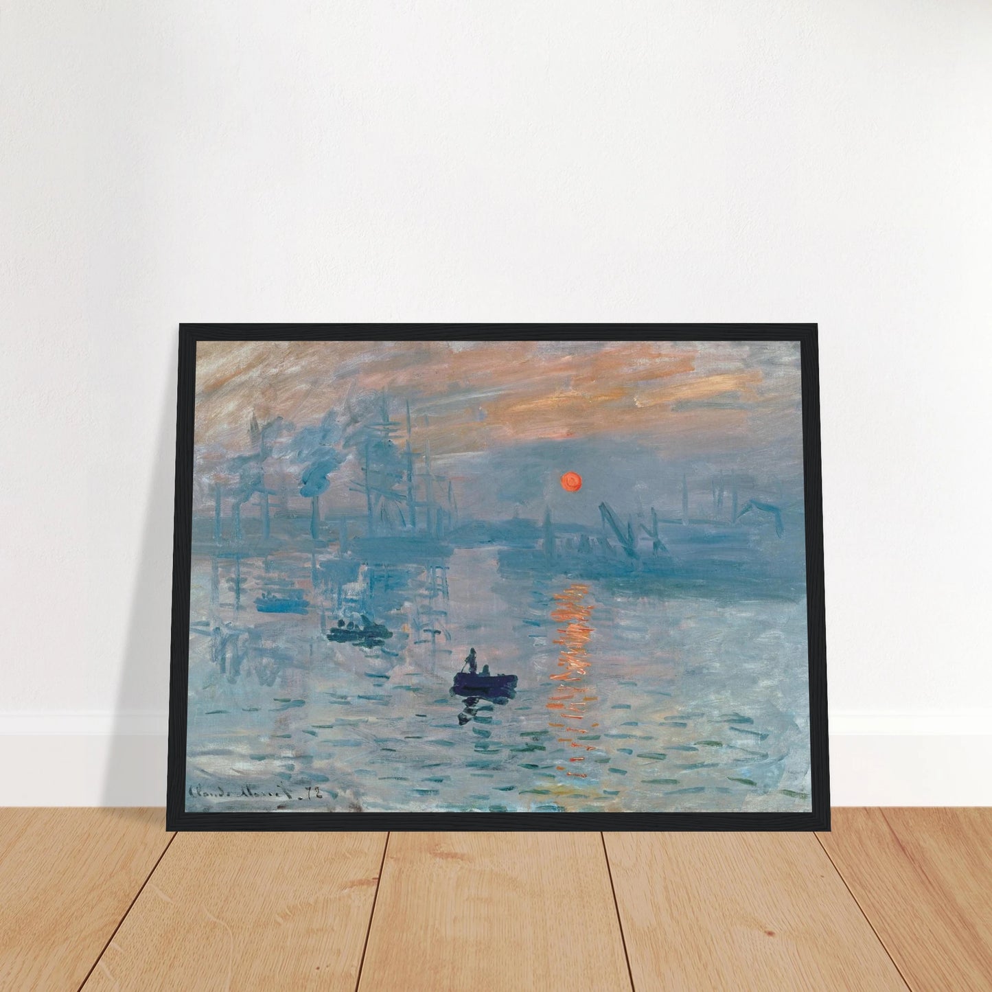 This high-quality poster print of Impression, Sunrise (1872) captures the atmospheric brilliance of Claude Monet’s most famous work and the piece that gave Impressionism its name. Set in the harbor of Le Havre, the scene is bathed in misty light and soft color, rendered with Monet’s signature brushwork. This museum-quality wall art makes a powerful statement in any classic or modern interior, perfect for art collectors, history enthusiasts, or anyone seeking timeless French decor. Printed with care on archi