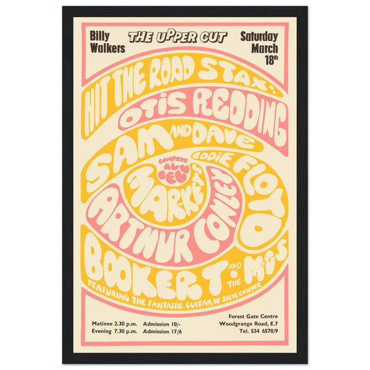 Celebrate the timeless music of Otis Redding with this vintage poster, featuring the soulful legend who shaped the sound of R&B and soul music. Known for his powerful voice and unforgettable hits like "Sittin' On The Dock of the Bay," this high-quality print is a must-have for soul music fans, Otis Redding enthusiasts, and collectors of vintage music memorabilia. Whether displayed in your living room, music room, or studio, this Otis Redding poster brings a touch of soul to any wall. Order today and own a p