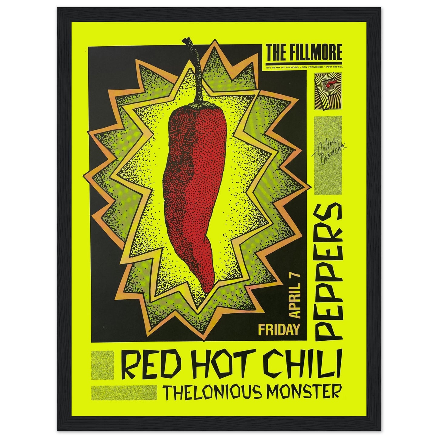 Own a piece of rock history with this Red Hot Chili Peppers concert poster, perfect for RHCP fans, vintage rock collectors, and music lovers. Featuring bold psychedelic artwork, this rare music poster captures the energy of the legendary funk-rock band. Ideal for decorating music rooms, home studios, bars, and dorms, this alternative rock wall art celebrates iconic albums like Californication, Blood Sugar Sex Magik, and By the Way. Whether you're a fan of Anthony Kiedis, Flea, Chad Smith, or John Frusciante