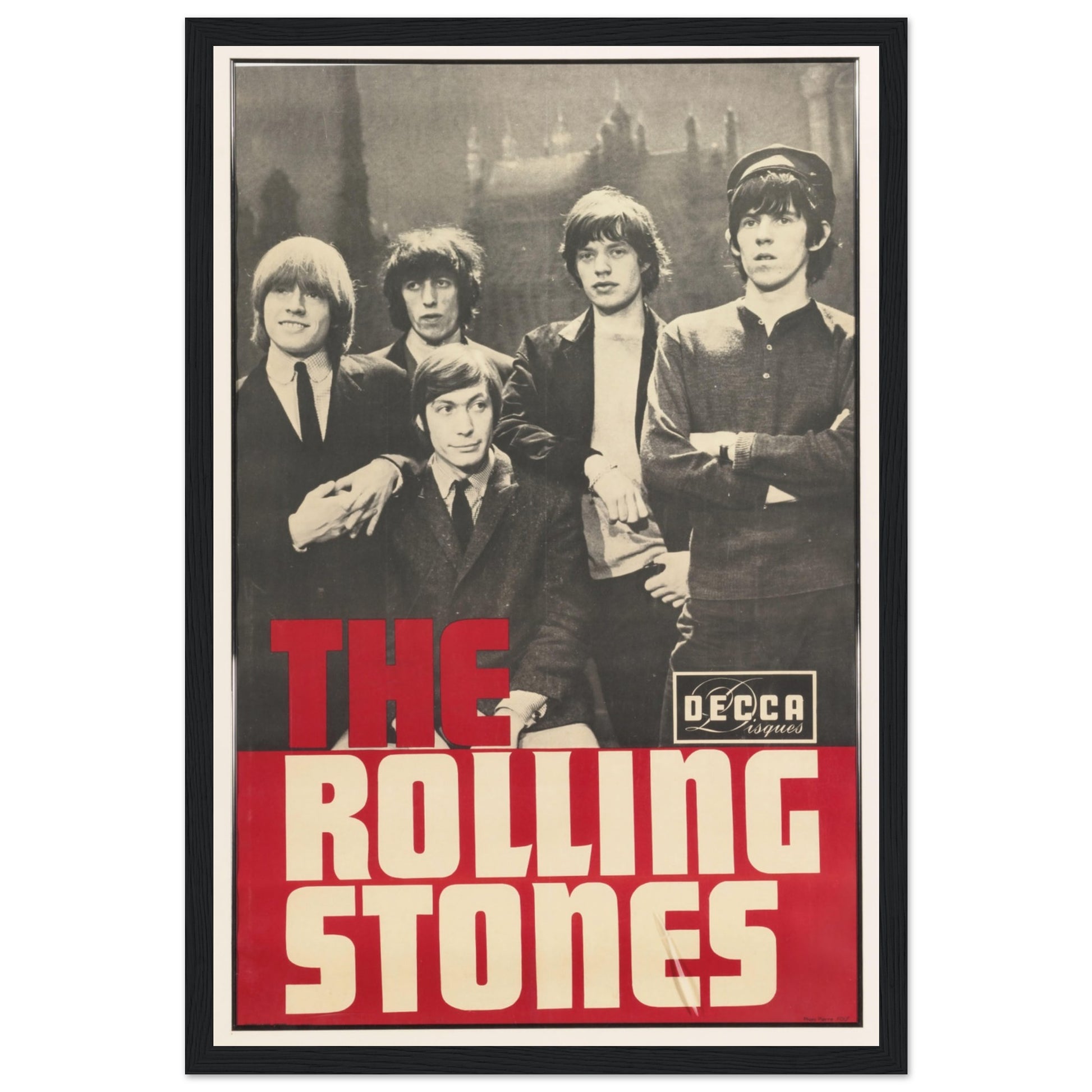 The Rolling Stones' iconic performance at L'Olympia in Paris with this stunning vintage concert poster from their unforgettable April show. Capturing the raw energy of the world’s greatest rock band, this high-quality reproduction is perfect for Stones fans, collectors, and lovers of classic rock memorabilia. Whether decorating a music room, office, or home, this Rolling Stones L'Olympia Paris poster is a timeless tribute to rock history. A must-have for fans of legendary live performances!