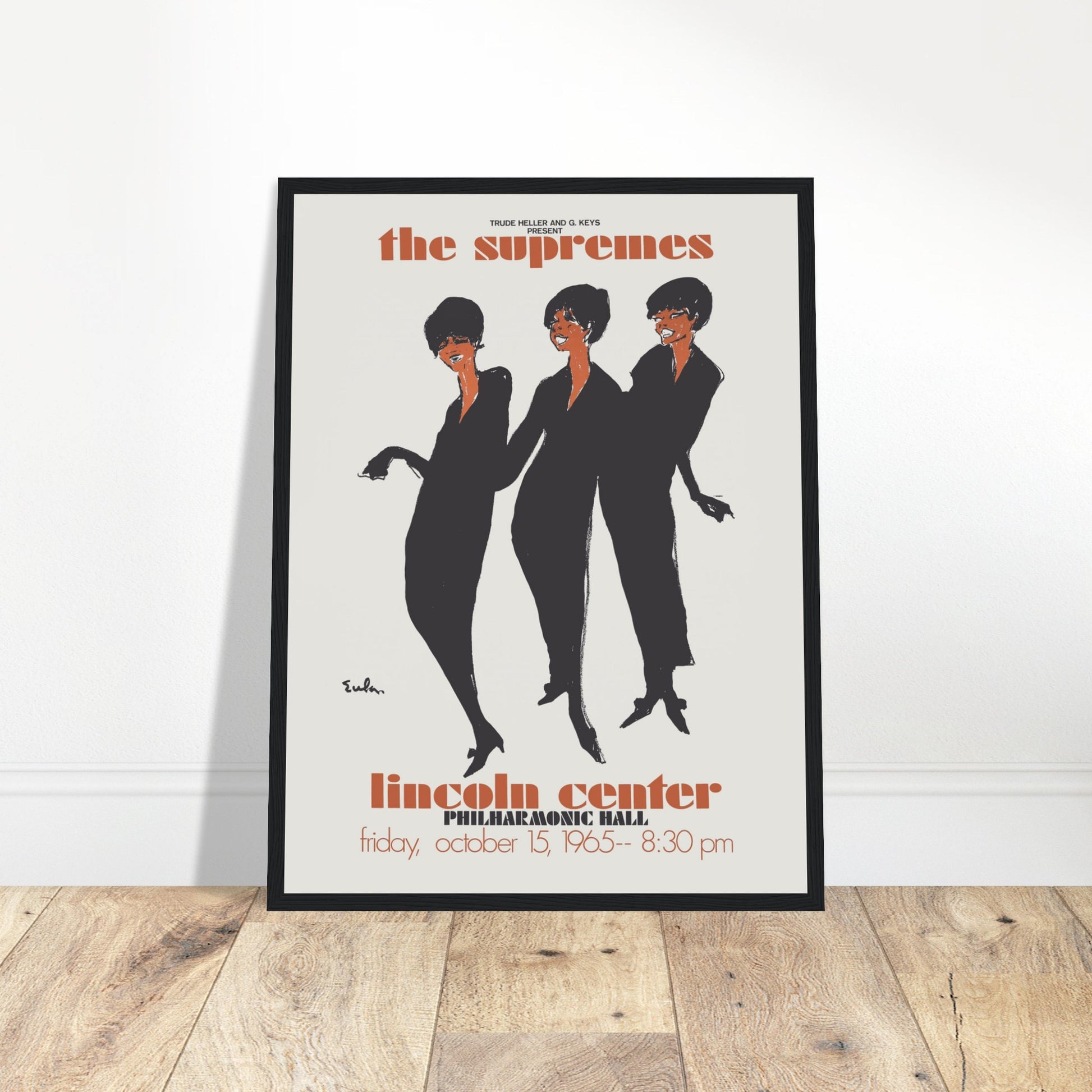 Iconic The Supremes Lincoln Center concert poster, celebrating the legendary Motown trio’s historic performance. Perfect for collectors & music lovers. Shop now!