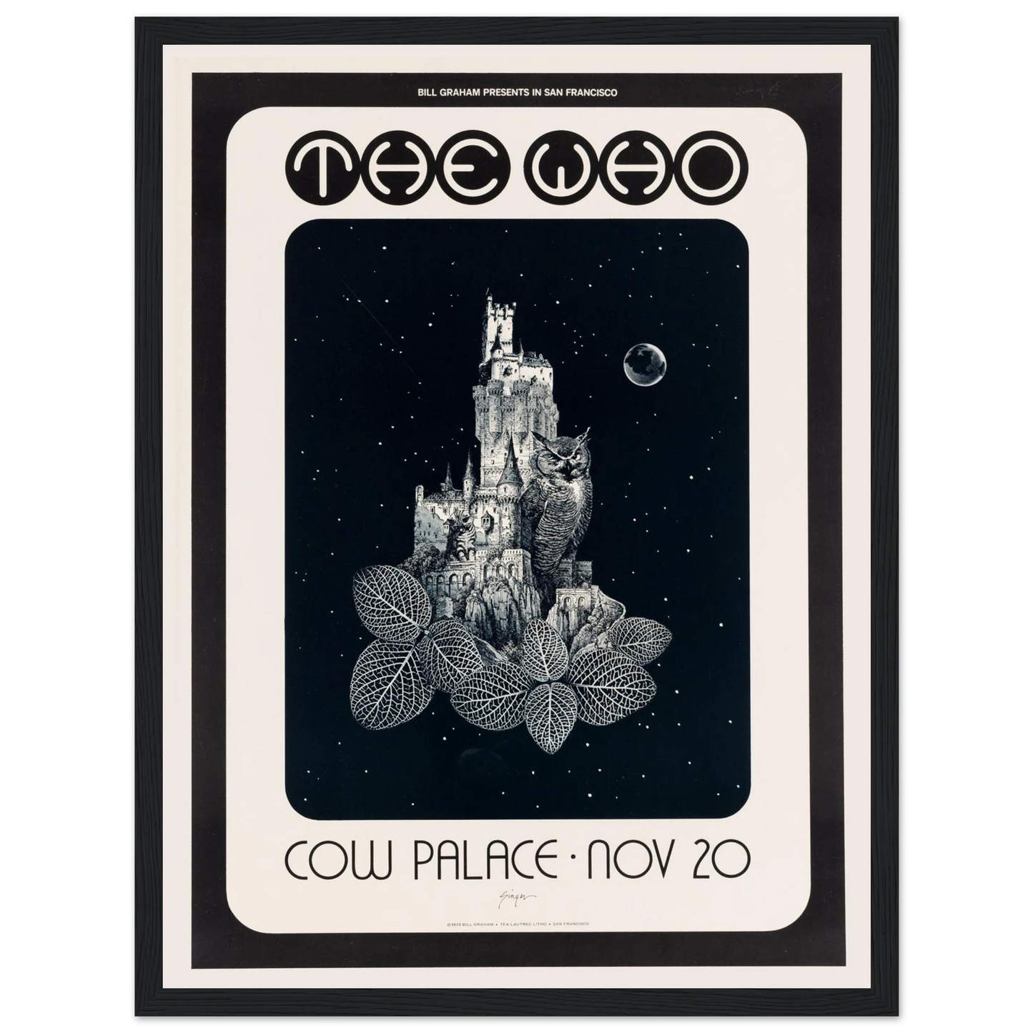 Own a piece of rock history with this vintage concert poster from The Who’s legendary performance at the Cow Palace. Featuring striking 1970s-era design, this poster captures the raw energy and rebellious spirit of one of the most influential rock bands of all time. Whether you were there or just wish you had been, this print is perfect for music lovers, classic rock collectors, and fans of authentic concert art. Printed on high-quality archival paper, it makes a bold statement in any home studio, music roo