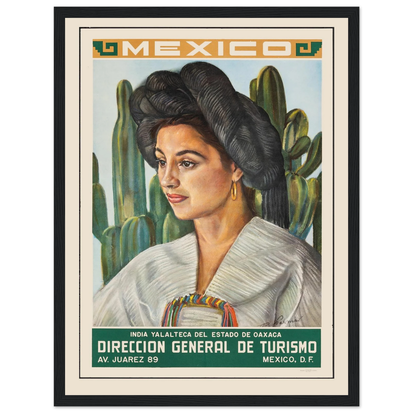 Celebrate cultural beauty and timeless style with this vintage Mexican woman poster, featuring a graceful figure in traditional dress with vivid detail and color. This artwork reflects the rich heritage of Mexican culture, making it a powerful visual statement for any room. Whether displayed in a living room, kitchen, or creative space, the poster brings warmth, identity, and artistic flair to your decor. Printed on premium paper stock for sharp image quality, this piece is ideal for art collectors, heritag