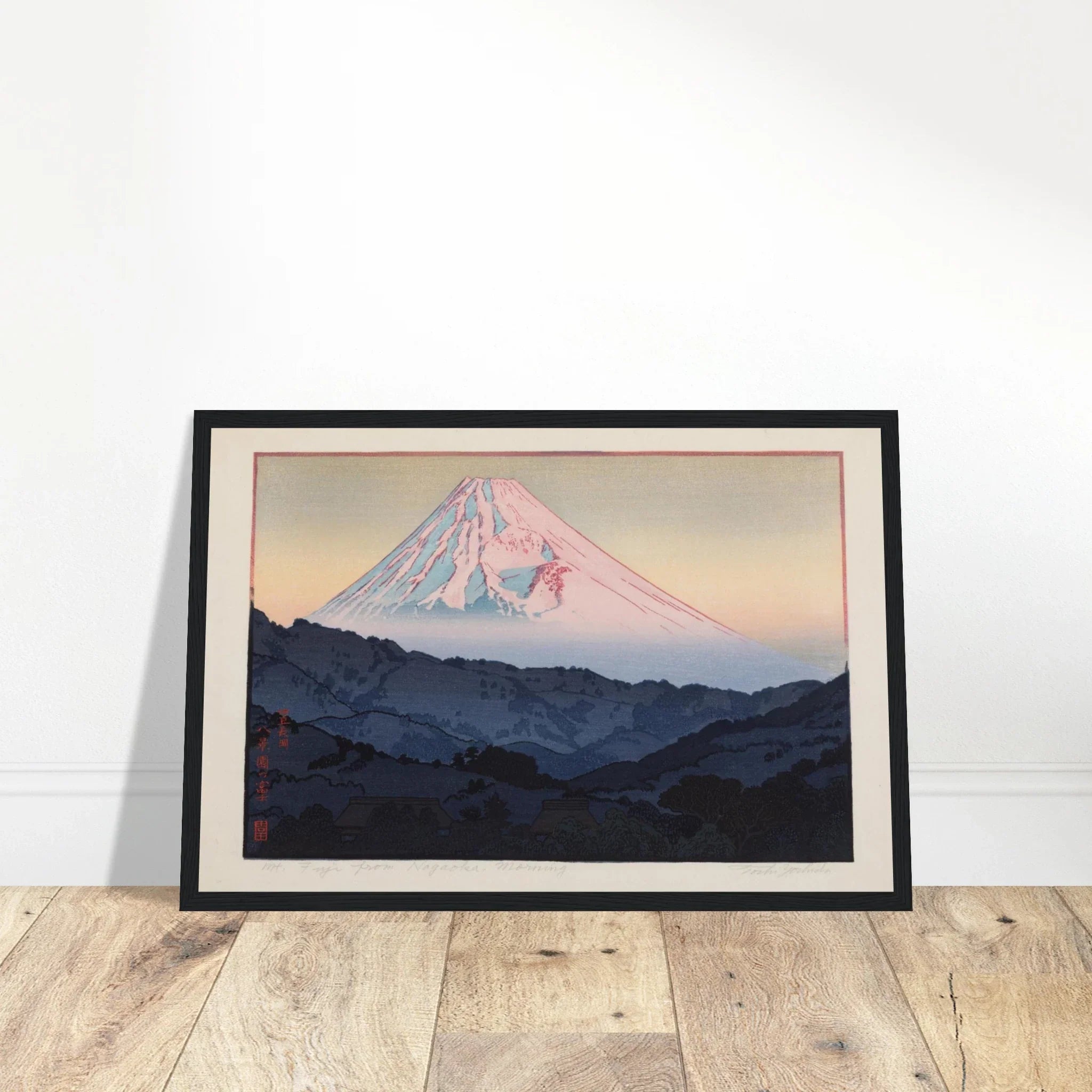 Modern Japanese woodblock print by a Showa-era artist