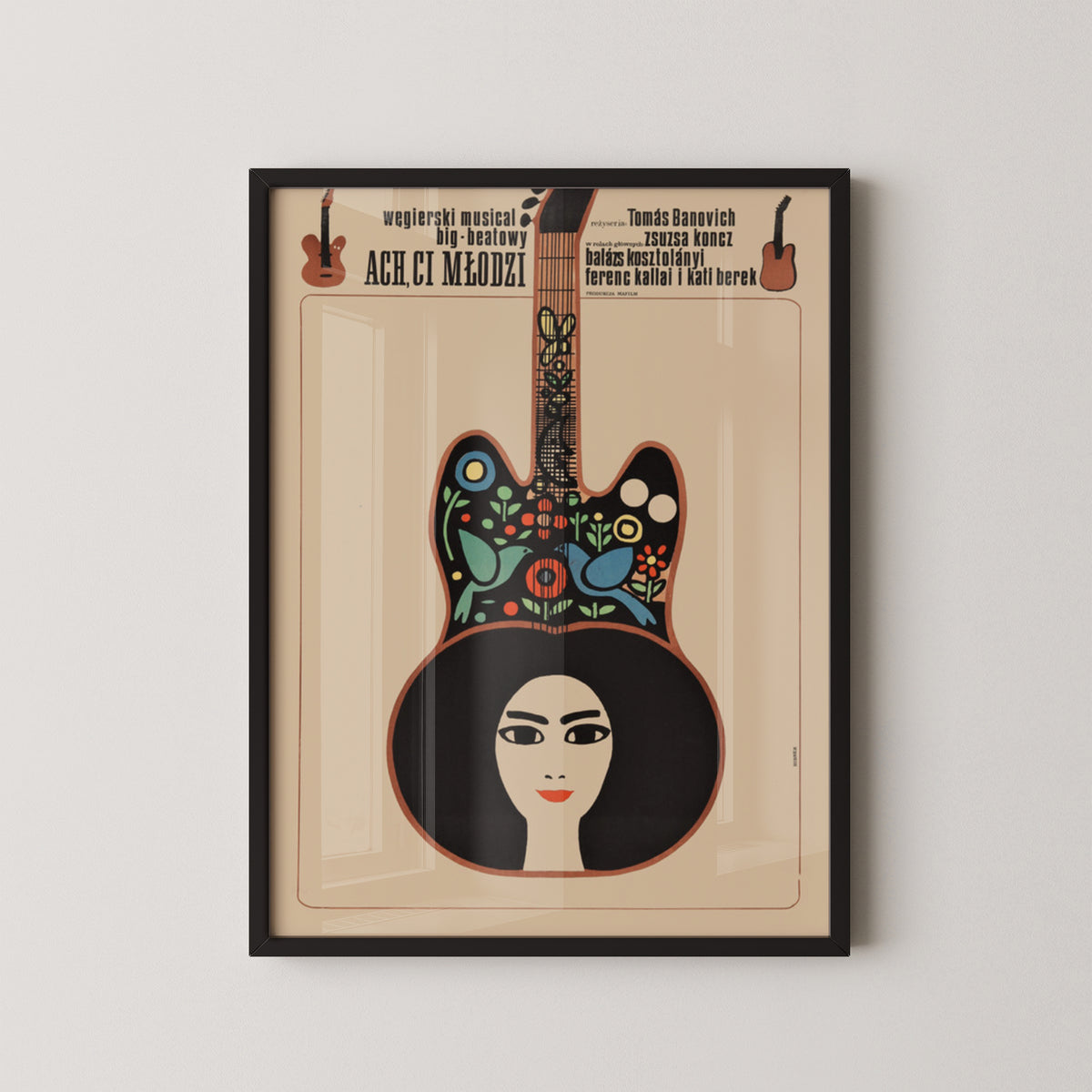 Polish Folk Music Festival Poster – Cultural Art