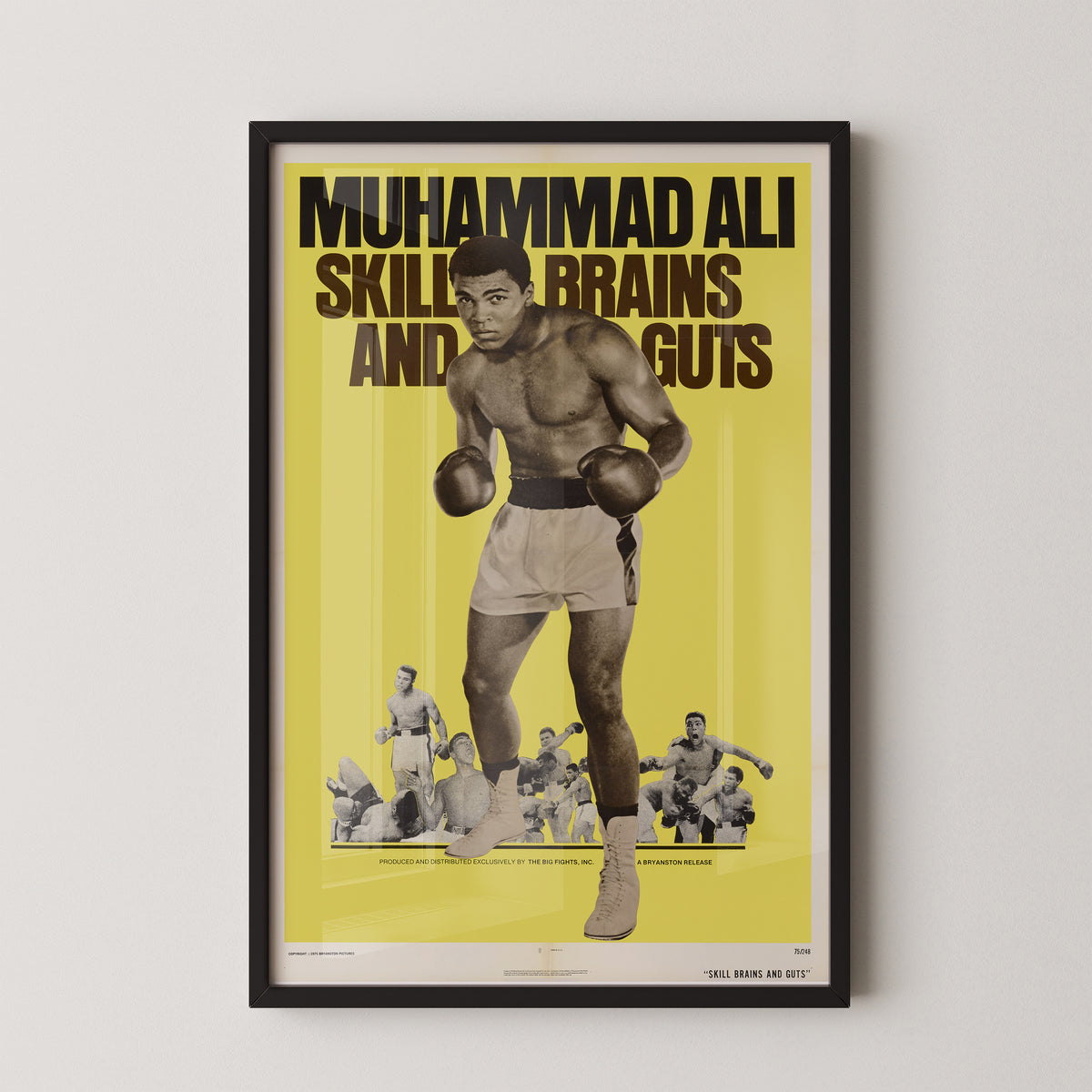 Muhammad Ali Skills, Brains and Guts Poster