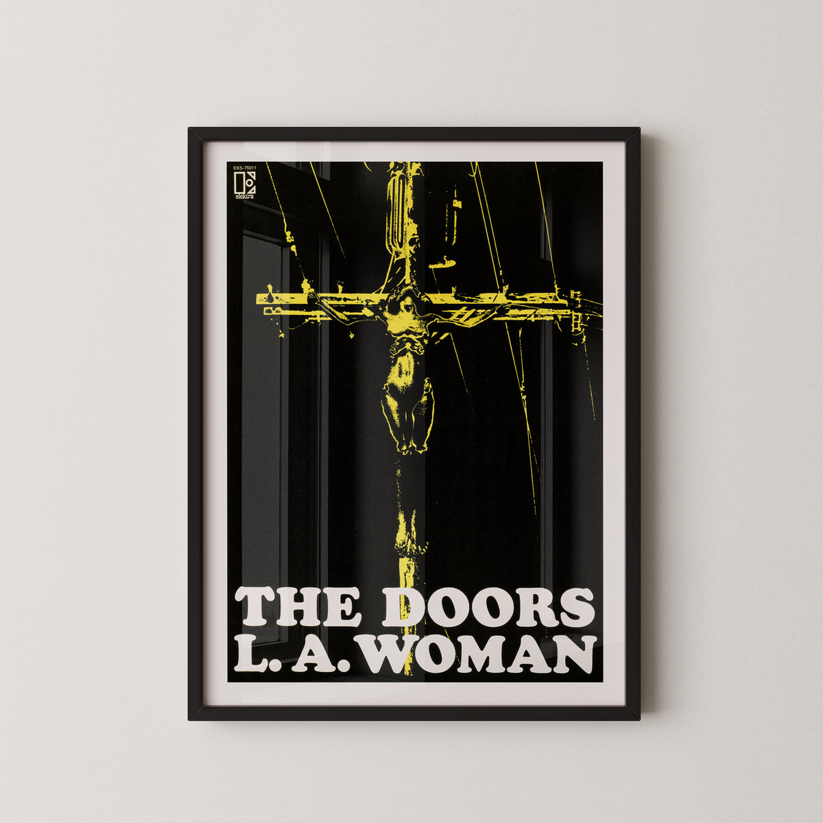 Affiche de l'album LA Woman de The Doors