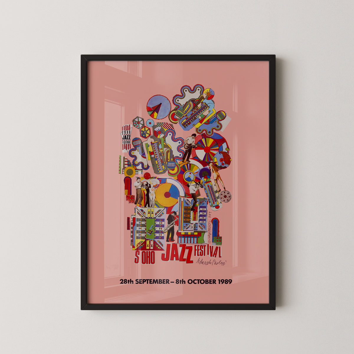 Soho Jazz Festival 1989 Poster – London Jazz Art