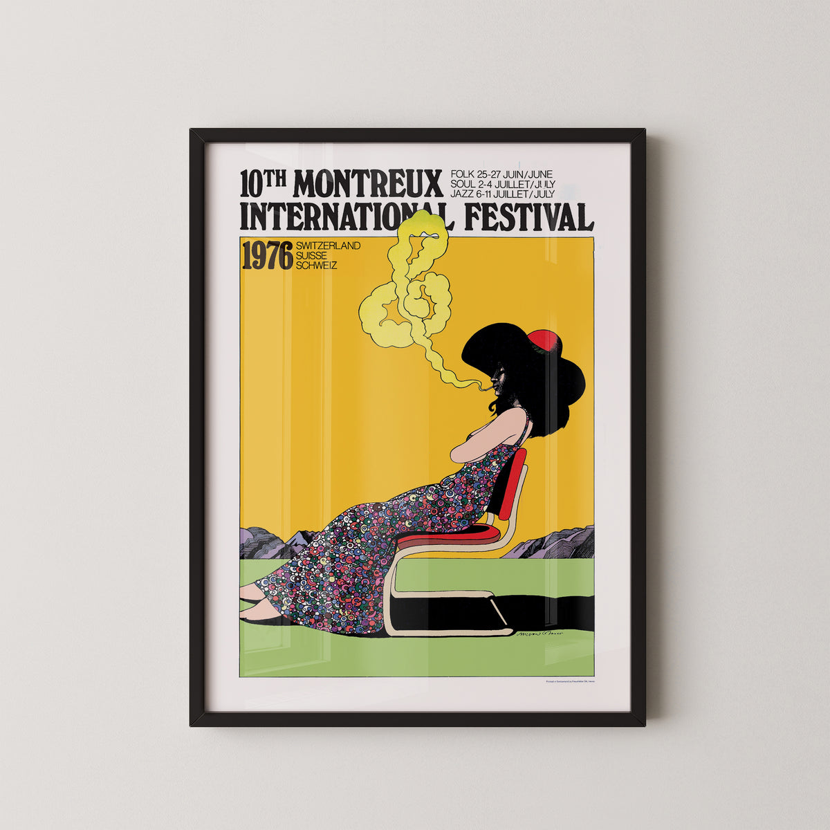 Montreux Jazz Festival 1970 Poster – Jazzdruck
