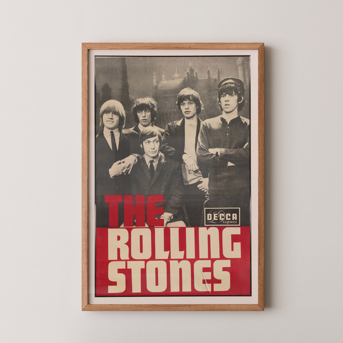 Poster der Rolling Stones – Konzert in Paris