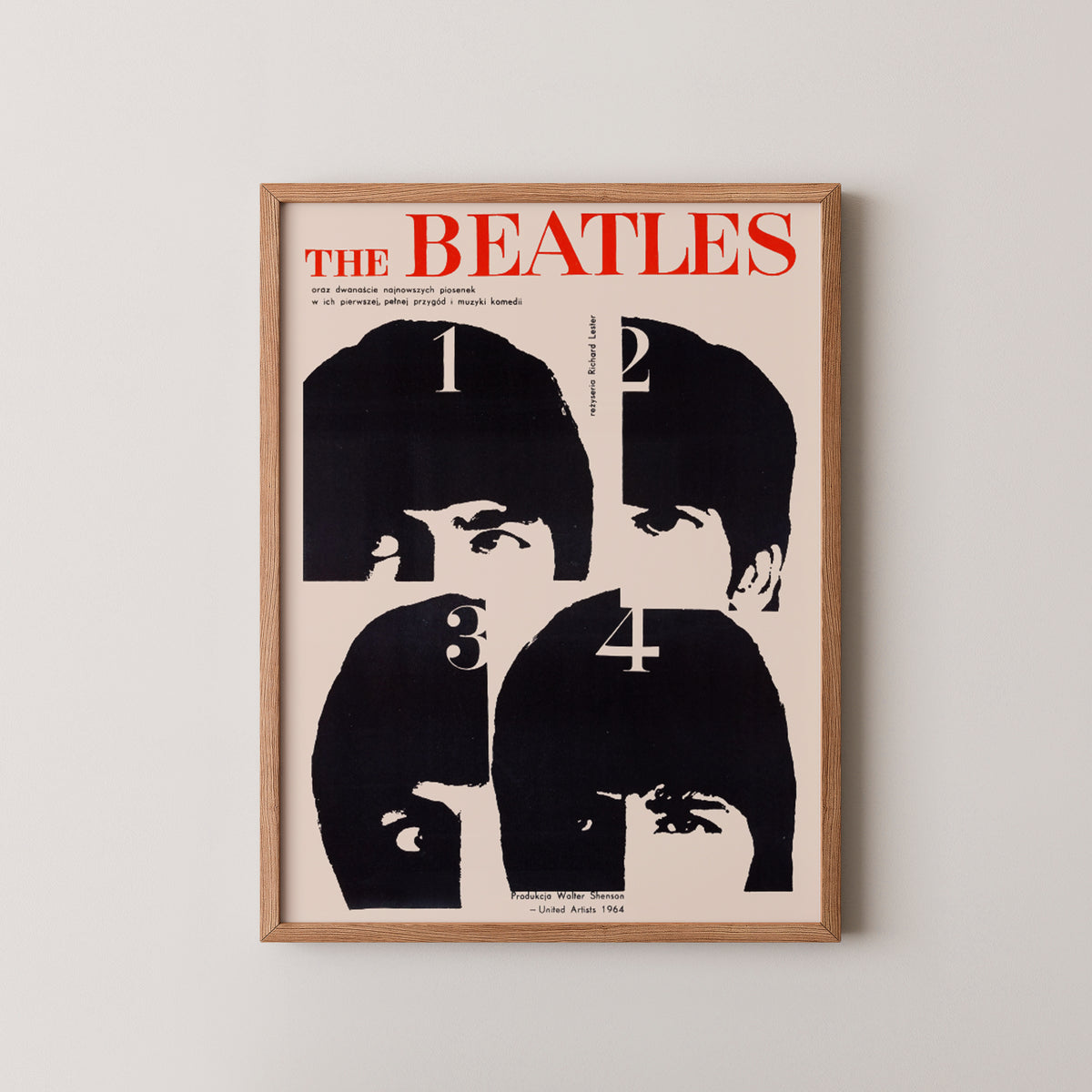 Das legendäre Konzertplakat der Beatles