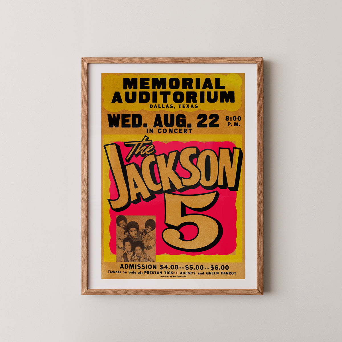 The Jackson Five Poster - Konzertposter