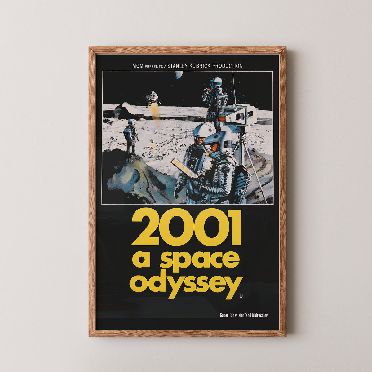2001: A Space Odyssey Poster – Kubrick Sci-Fi Art