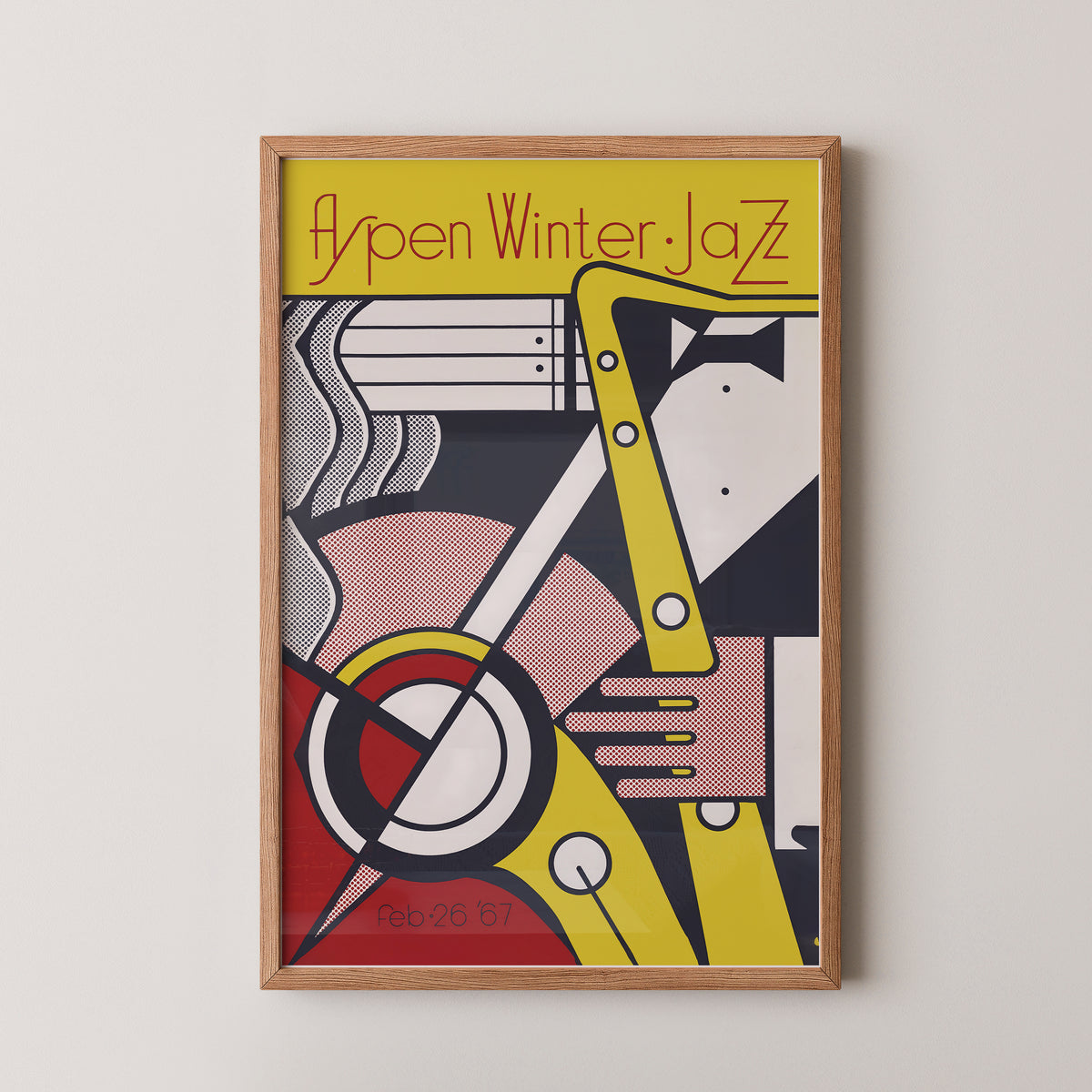 1967 Aspen Jazz Winter Festival Poster