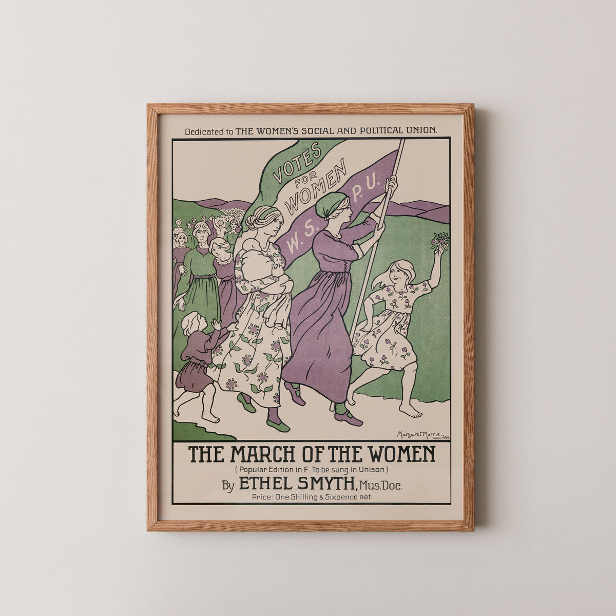 Feministisches Vintage Poster - Frauen Kunstdruck