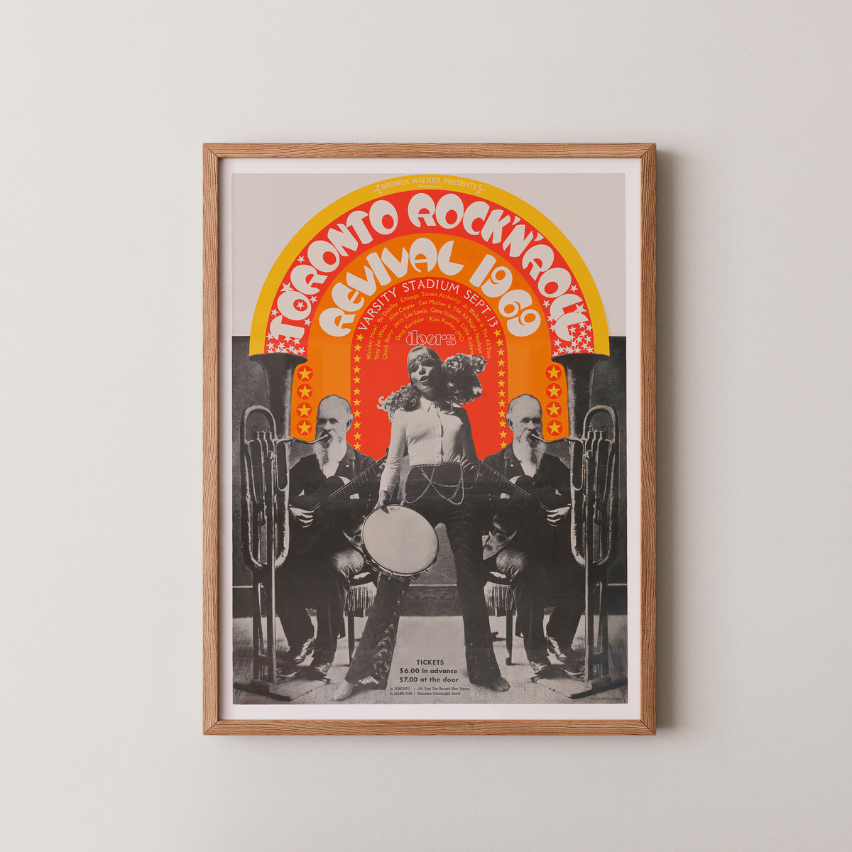 Affiche du Festival Rock 'n' Roll de Toronto 1969