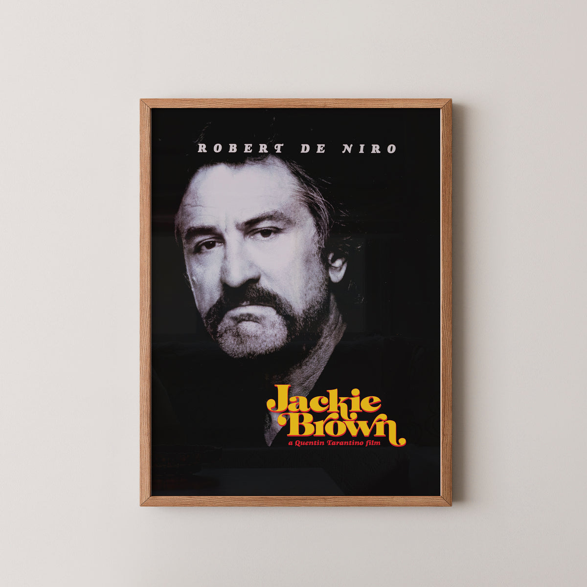 Jackie Brown Poster – Robert De Niro Movie Art