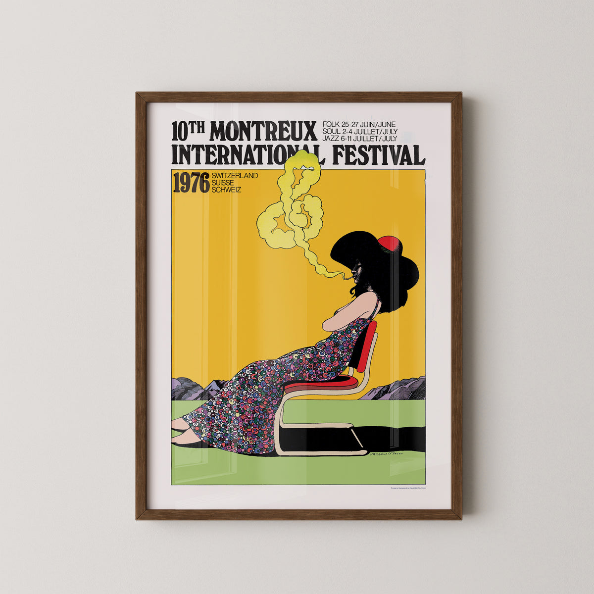 Montreux Jazz Festival 1970 Poster – Jazzdruck