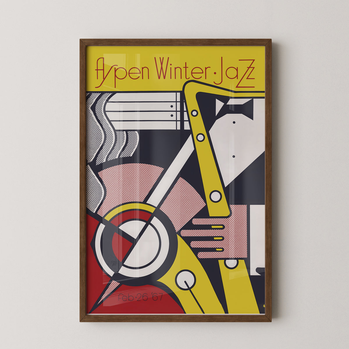 1967 Aspen Jazz Winter Festival Poster