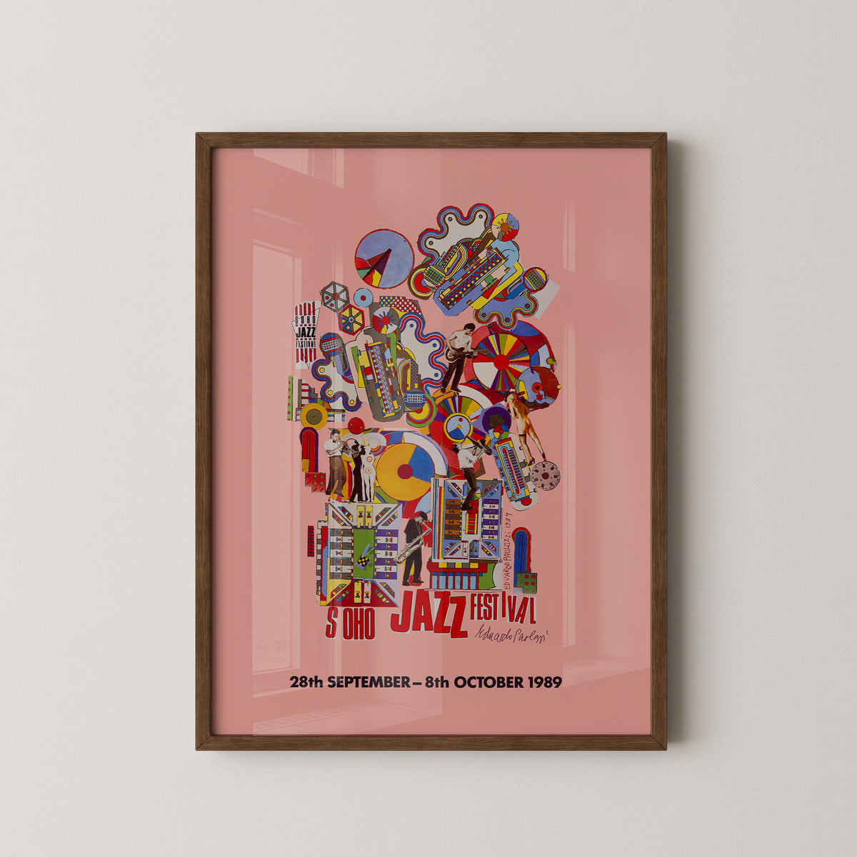 Soho Jazz Festival 1989 Poster – London Jazz Art