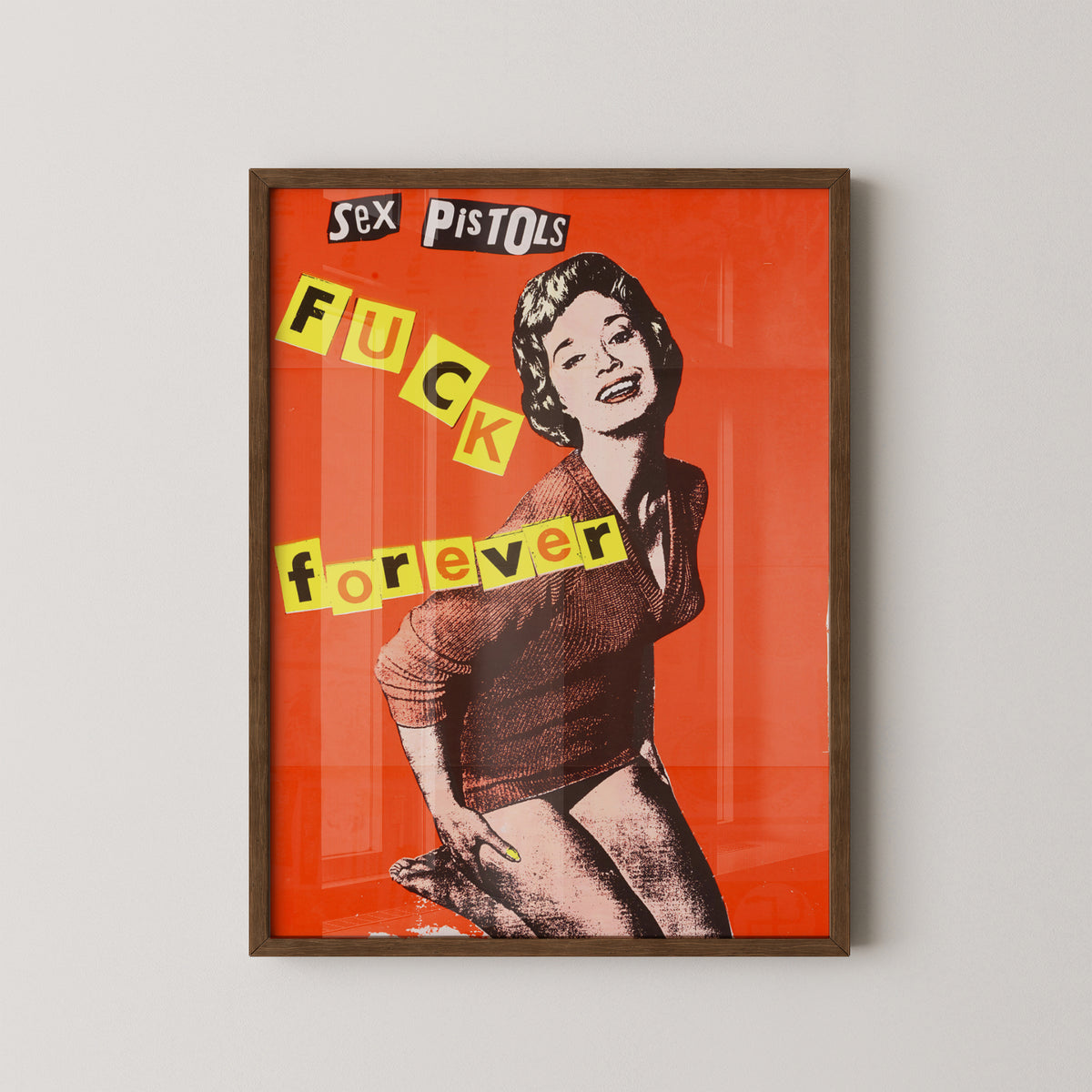 Sex Pistols Poster - Punkrock-Druck