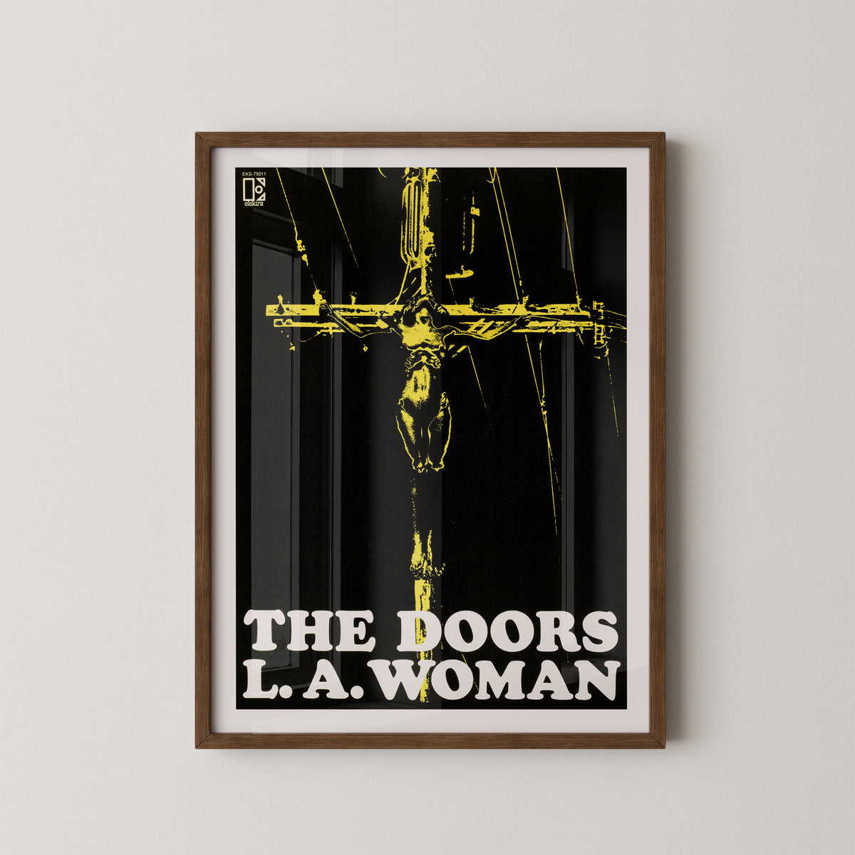 Affiche de l'album LA Woman de The Doors