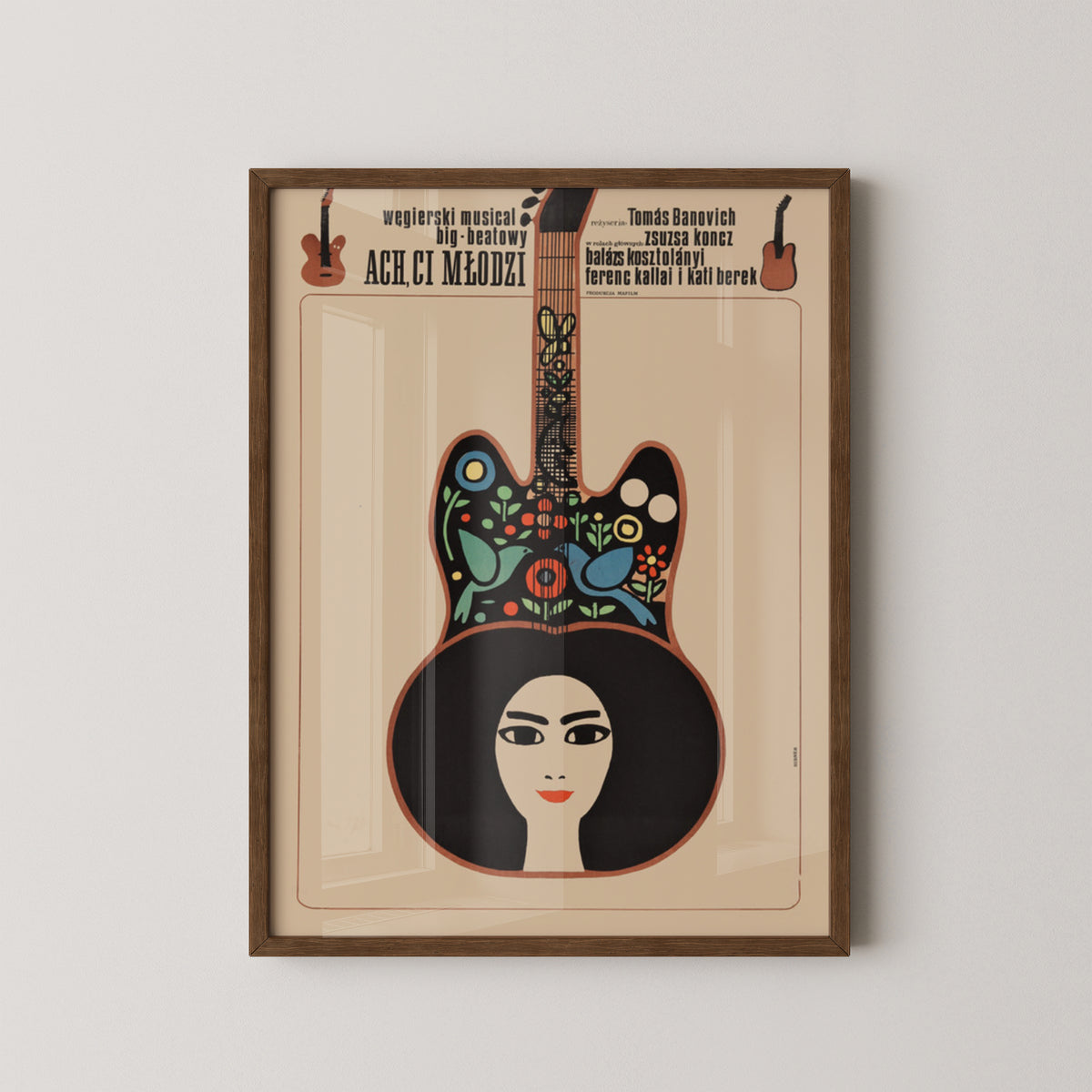 Polish Folk Music Festival Poster – Cultural Art