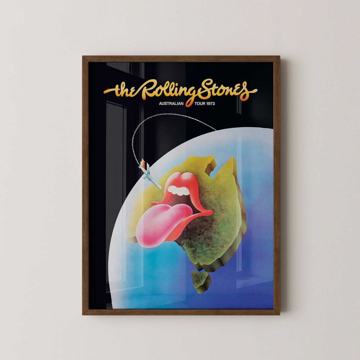 Affiche des Rolling Stones Australie – Souvenirs de la tournée