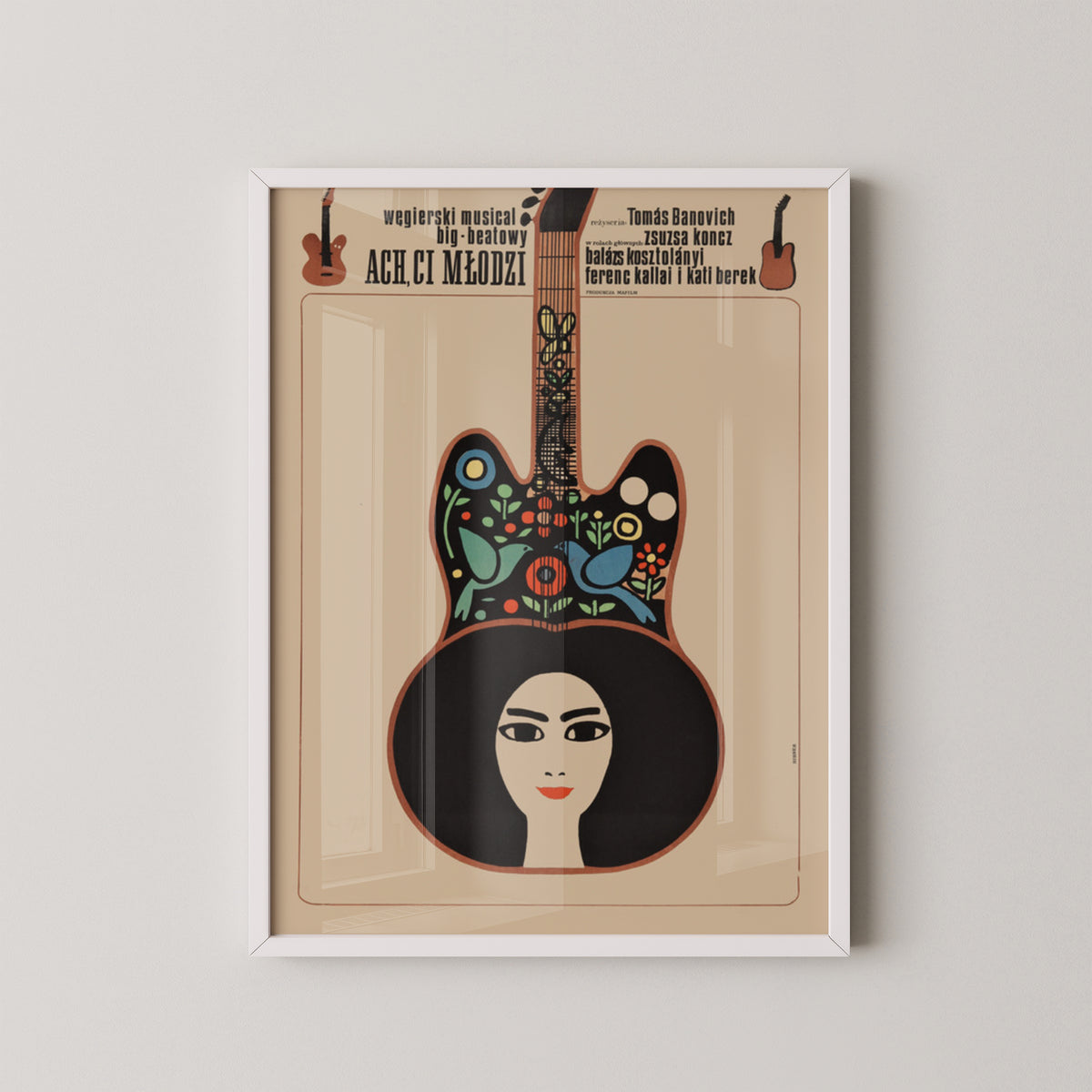 Polish Folk Music Festival Poster – Cultural Art