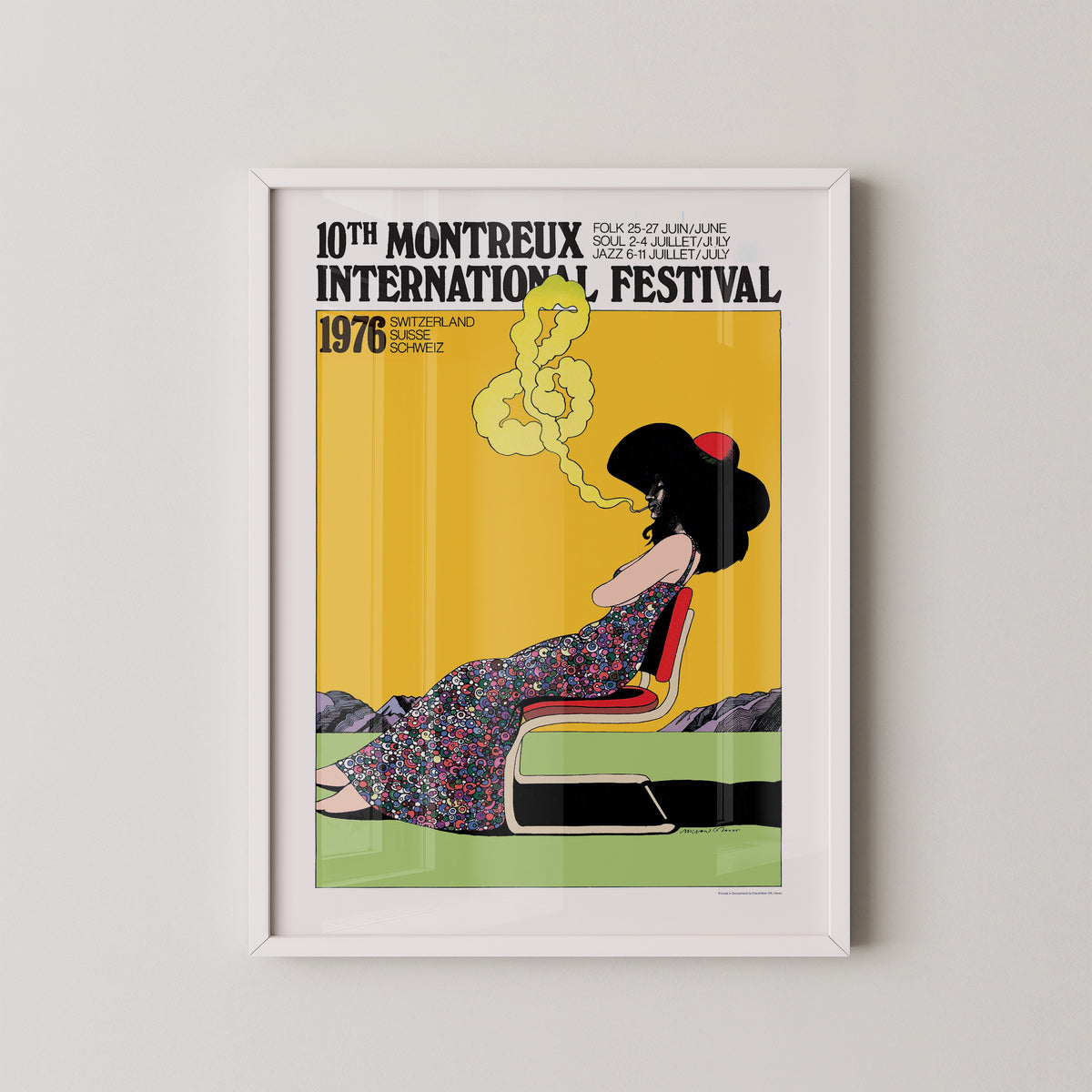 Montreux Jazz Festival 1970 Poster – Jazzdruck