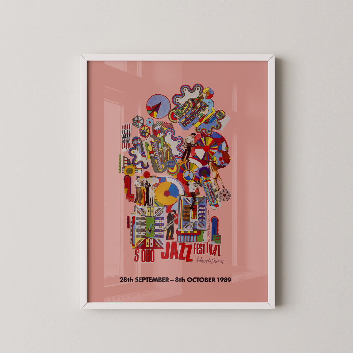 Soho Jazz Festival 1989 Poster – London Jazz Art