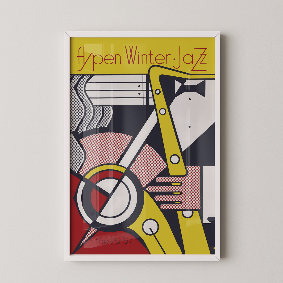 1967 Aspen Jazz Winter Festival Poster