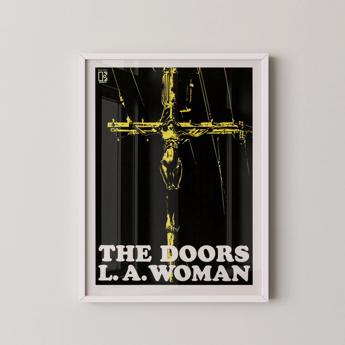 Affiche de l'album LA Woman de The Doors