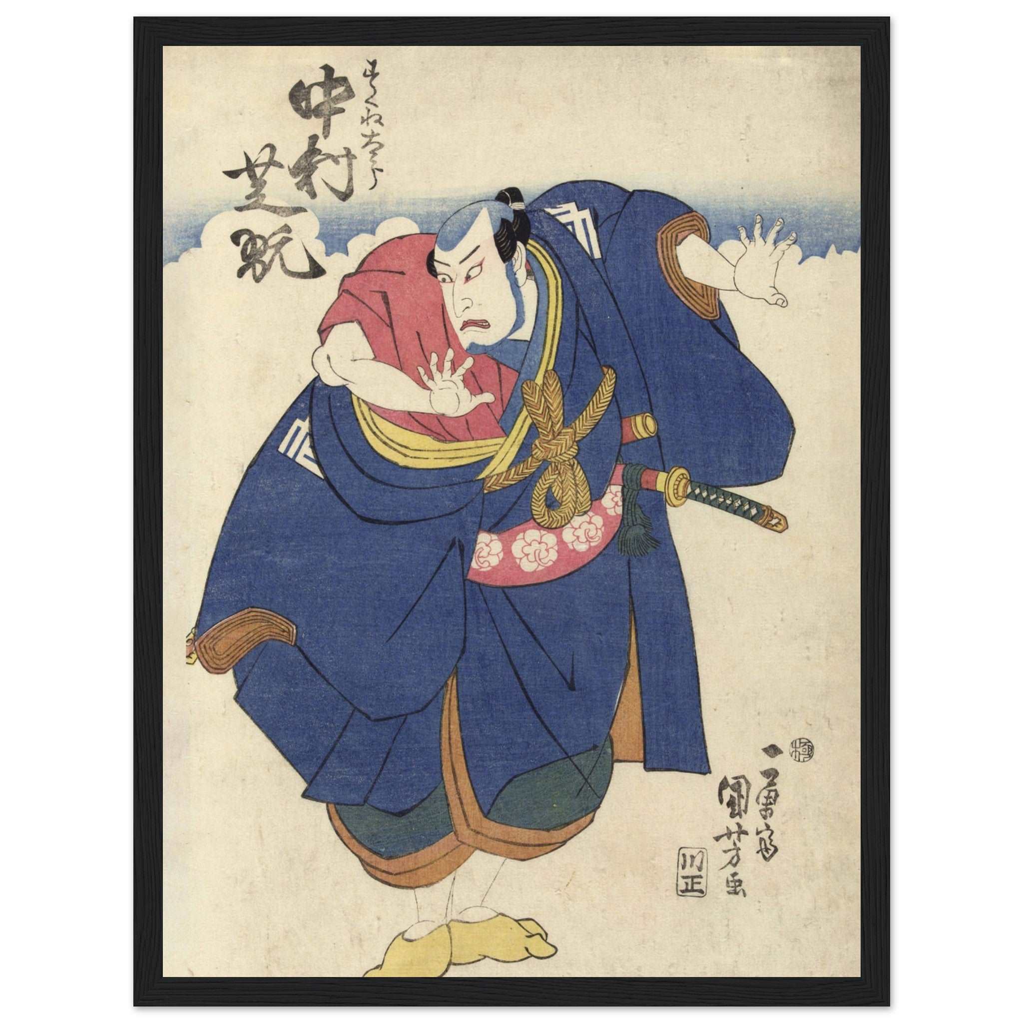 Beautiful Ancient Japanese Art poster featuring traditional ukiyo-e and other classic styles. Perfect for art lovers, collectors, and fans of Japanese culture.