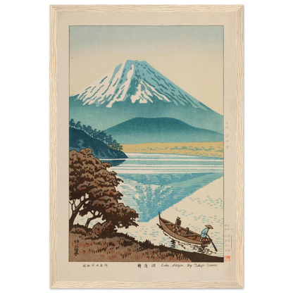 Fine-art reproduction of Asano Takeji’s Showa-period work, a stunning example of 20th-century woodblock printing and cultural transition.
