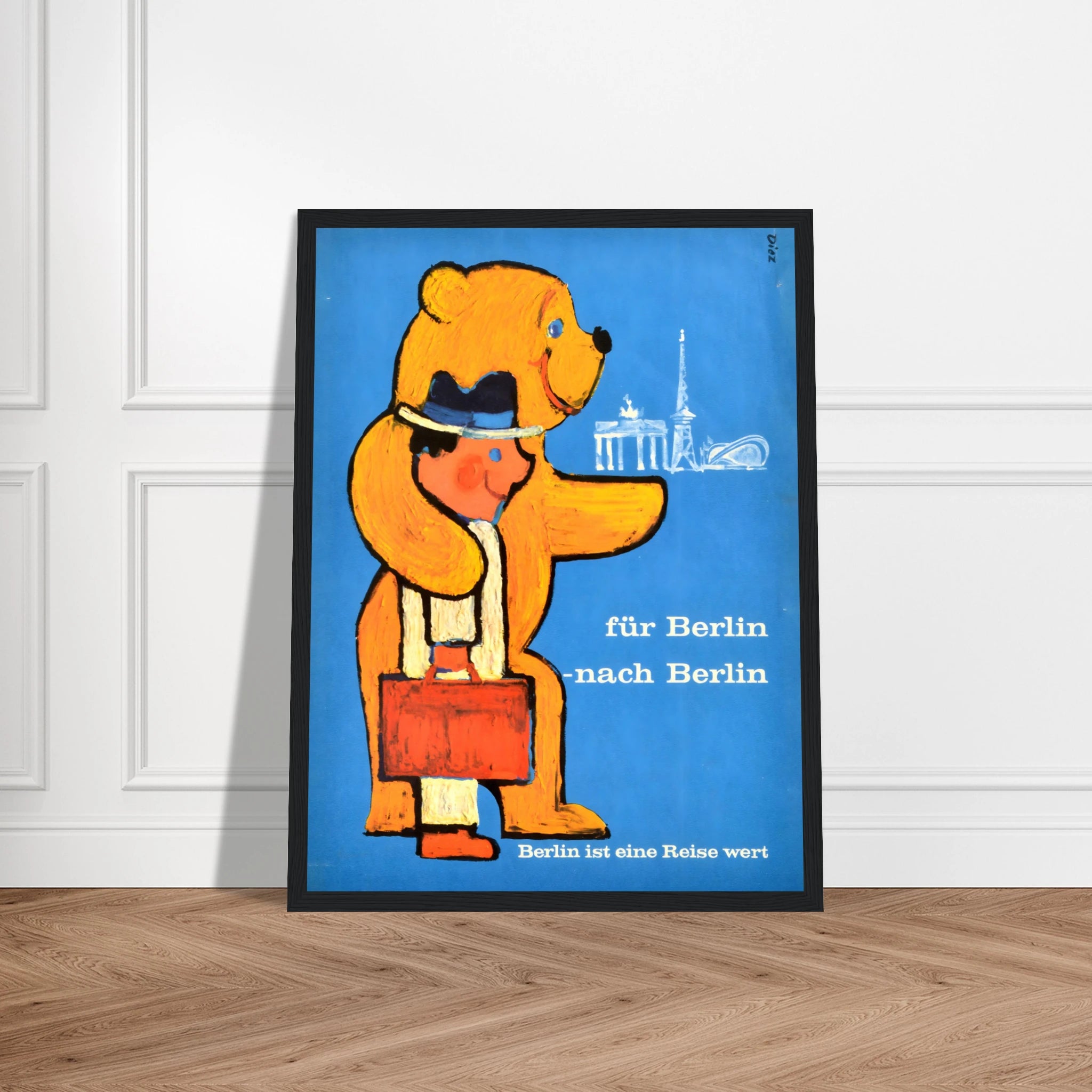 Bring home the spirit of historic Berlin with this beautifully designed vintage poster, showcasing the charm and culture of Germany’s capital through classic retro travel artwork. From its iconic architecture to its rich cultural legacy, this Berlin wall art is perfect for travel enthusiasts, Germany lovers, and collectors of European vintage posters. Ideal for your home, office, or studio, this print adds sophistication and a sense of adventure to any space. Order now and let Berlin’s timeless beauty eleva