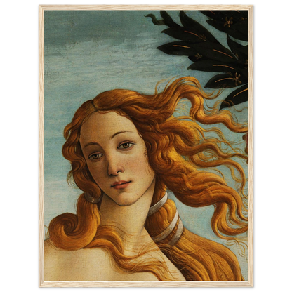 Fine art reproduction of The Birth of Venus by Sandro Botticelli, capturing the goddess of love in one of the world’s most iconic paintings.