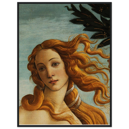 Iconic masterpiece The Birth of Venus (1480s) by Botticelli, reproduced as a museum-quality art print for classic interiors.