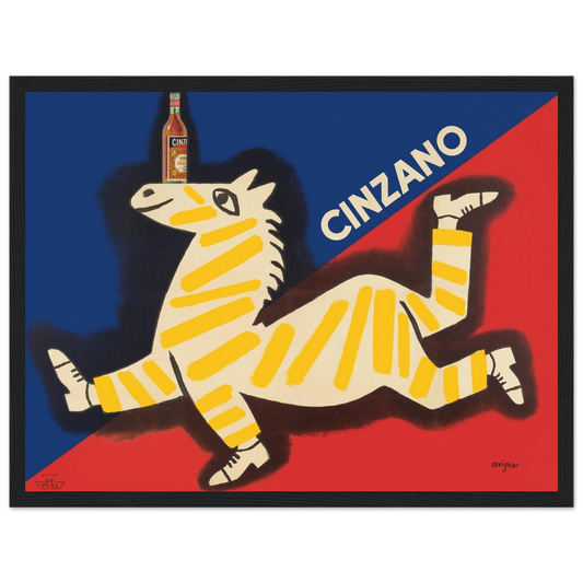 Celebrate classic Italian design with this Cinzano vintage poster, a high-quality reproduction of an iconic mid-century advertisement. Featuring bold colors, elegant typography, and timeless European flair, this poster adds a sophisticated retro touch to any space. Whether you're decorating a home bar, kitchen, café, or workspace, the artwork captures the vibrant spirit of vintage Italian aperitif culture. Printed on premium paper with rich, lasting inks, it's available in multiple sizes to suit your framin
