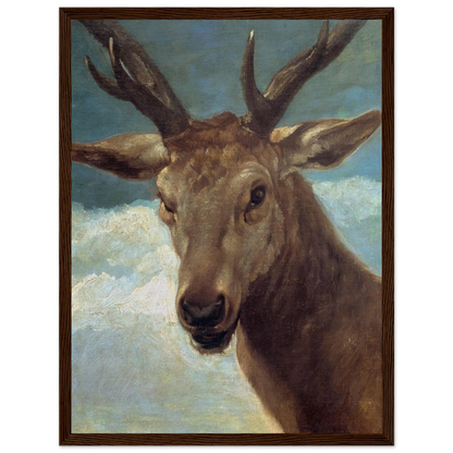 Art print of Cabeza de Venado (Deer’s Head) by Velázquez, capturing the lifelike realism and subtle emotion of 17th-century Spanish painting.
