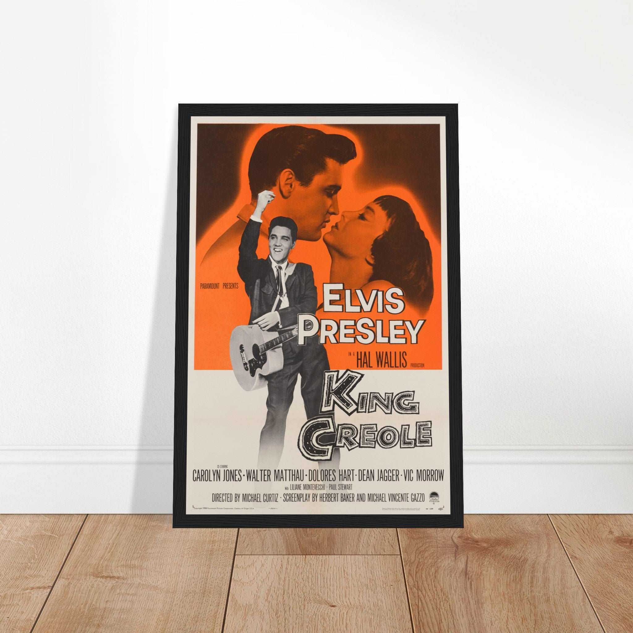 Celebrate Elvis Presley’s legendary performance in King Creole with this vintage movie poster, a tribute to the golden era of rock & roll and Hollywood cinema. Featuring iconic 1950s film artwork, this poster is perfect for Elvis fans, collectors of vintage movie posters, and rock & roll enthusiasts. Add a touch of retro charm and musical history to your space. Order now and own a piece of Elvis Presley’s cinematic legacy!