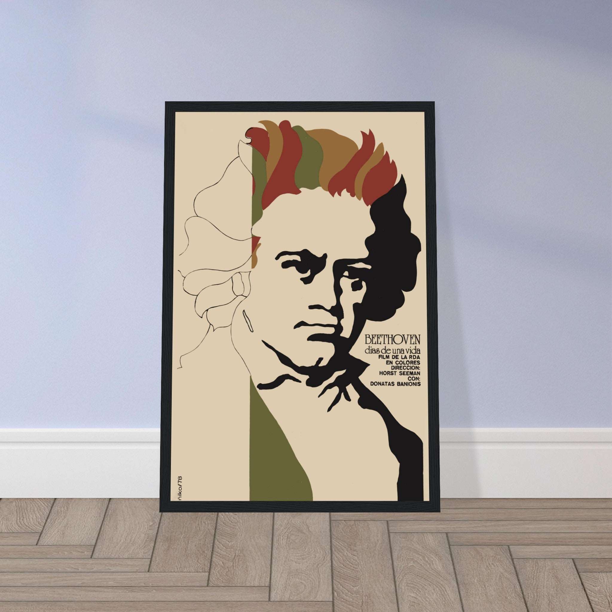 Immerse yourself in the brilliance of Ludwig van Beethoven with this elegant Symphony poster, celebrating the timeless legacy of one of the most influential composers in classical music history. Featuring intricate artwork inspired by Beethoven's symphonies and piano sonatas, this high-quality print is perfect for classical music lovers, collectors of vintage music posters, and fans of iconic composers. Whether displayed in a home study, music room, or concert hall, this Beethoven poster will bring a sense 