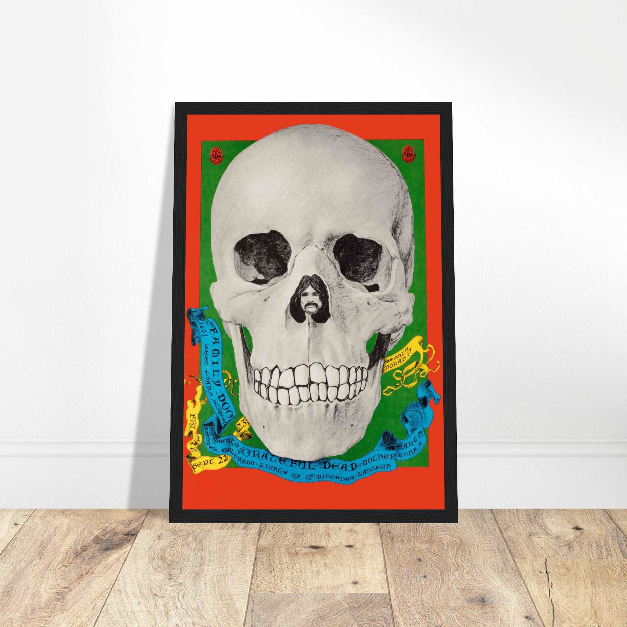 Embrace the psychedelic rock legacy of Grateful Dead with this vintage concert poster, showcasing the legendary Skull & Roses or Steal Your Face design. Perfect for Deadheads, classic rock fans, and collectors of 60s and 70s memorabilia, this retro Grateful Dead print captures the band’s free-spirited, counterculture vibe. Whether decorating your home, music room, or studio, this Grateful Dead wall art is a timeless piece of rock history. Order now and bring the magic of the Dead to your space!